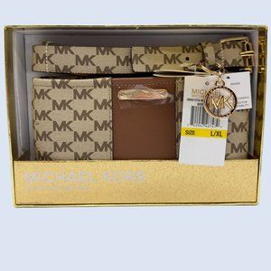 NWT Michael Kors L/XL Cambodia Model 556137CG Logo Belt Bag